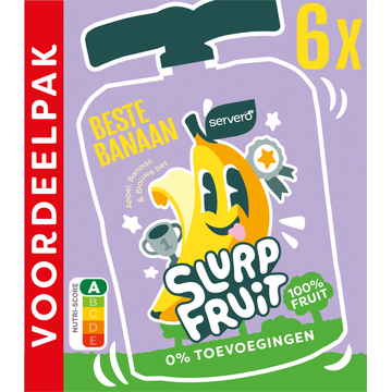 Servero Slurpfruit Beste Banaan Appel