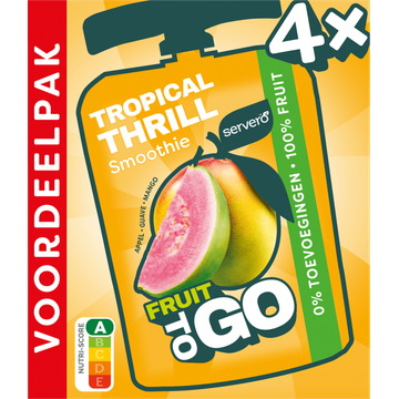 Servero Tropical Thrill Smoothie Fruit to Go Appel
