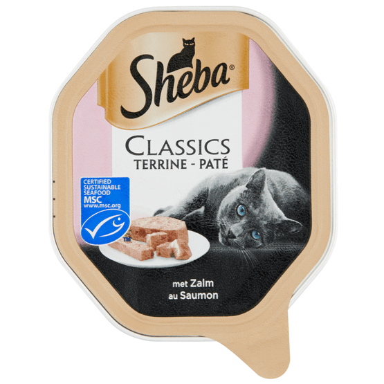 Sheba Finesse mousse zalm - Dirk