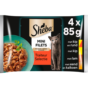 Sheba Mini Filets Traiteur Selectie in Saus - JUMBO