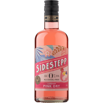 Sidestepp London Pink Dry Gin - 0.0% Alcoholvrij - JUMBO