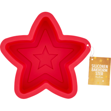 Siliconen Bakvorm Ster - JUMBO
