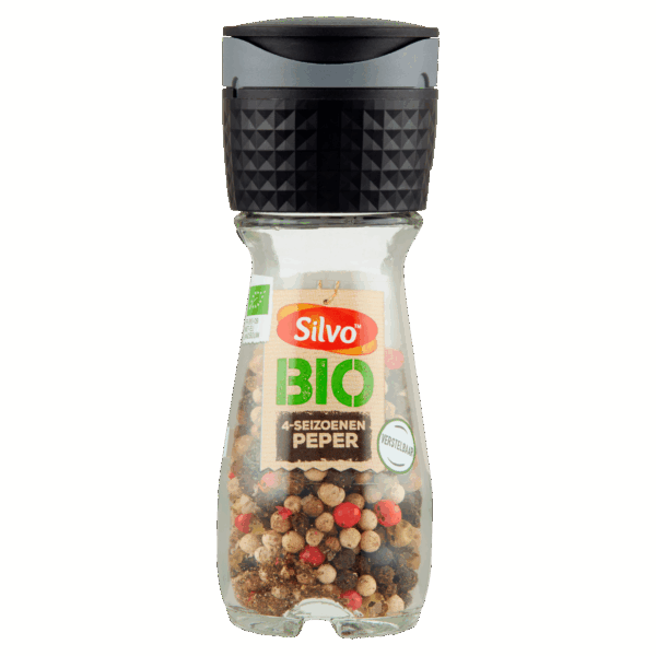 Silvo 4 seizoenen peper molen bio - PLUS