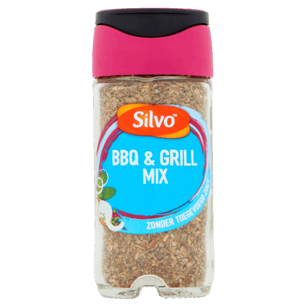 Silvo BBQ & grill mix zonder zout - PLUS