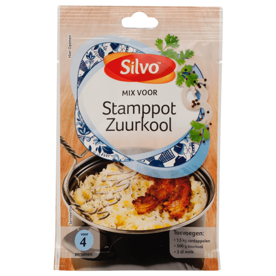 Silvo Mix voor zuurkool stamppot - Dirk