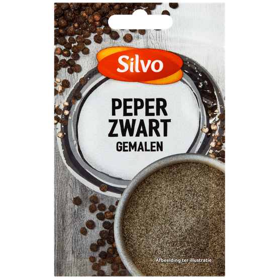 Silvo Peper zwart gemalen - Dirk