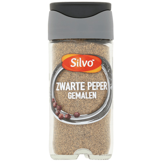 Silvo Peper zwart gemalen - Dirk