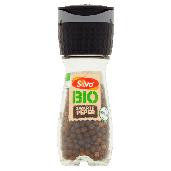 Silvo Zwarte Peper Molen Bio - PLUS