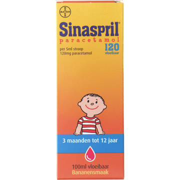 Sinaspril Paracetamol vloeibaar 120 mg - JUMBO