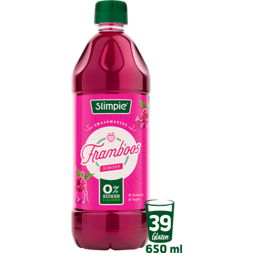 Slimpie Framboos Siroop - JUMBO