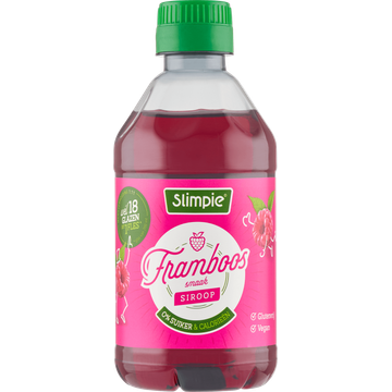 Slimpie Framboos Smaak Siroop - JUMBO