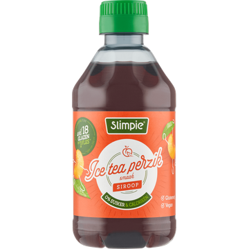 Slimpie Ice Tea Perzik Smaak Siroop - JUMBO