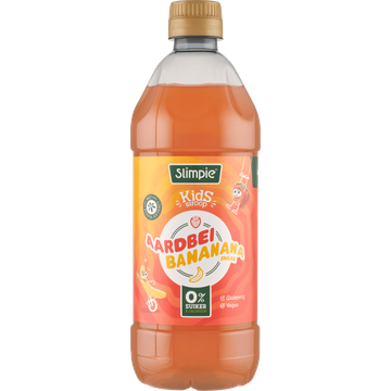 Slimpie Kids Siroop Aardbei Bananana Smaak - JUMBO