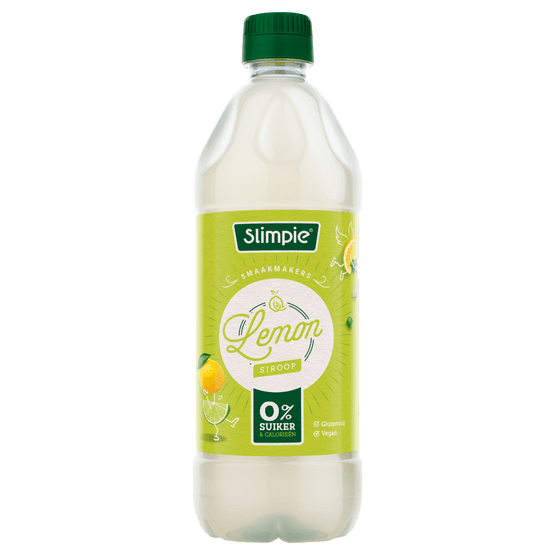Slimpie Limonadesiroop lemon - Dirk