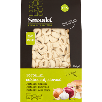 Smaakt Bio Tortellini Eekhoorntjesbrood - JUMBO