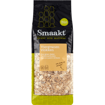 Smaakt Bio Viergranen Vlokken - JUMBO
