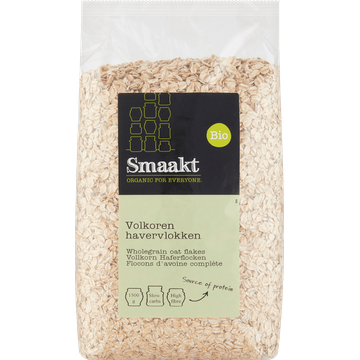 Smaakt Bio Volkoren Havervlokken - JUMBO