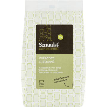 Smaakt Bio Volkoren Rijstmeel - JUMBO