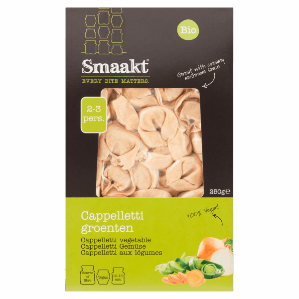 Smaakt Cappelletti vegetable bio - PLUS