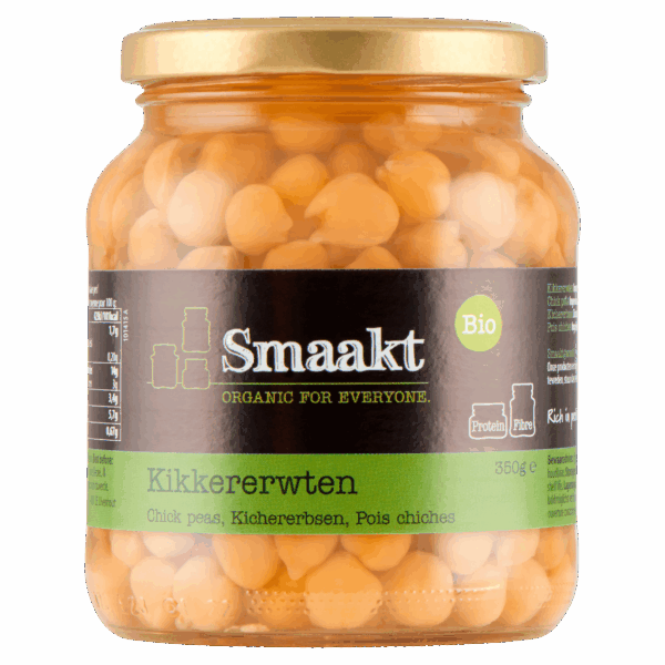 Smaakt Kikkererwten Bio - PLUS