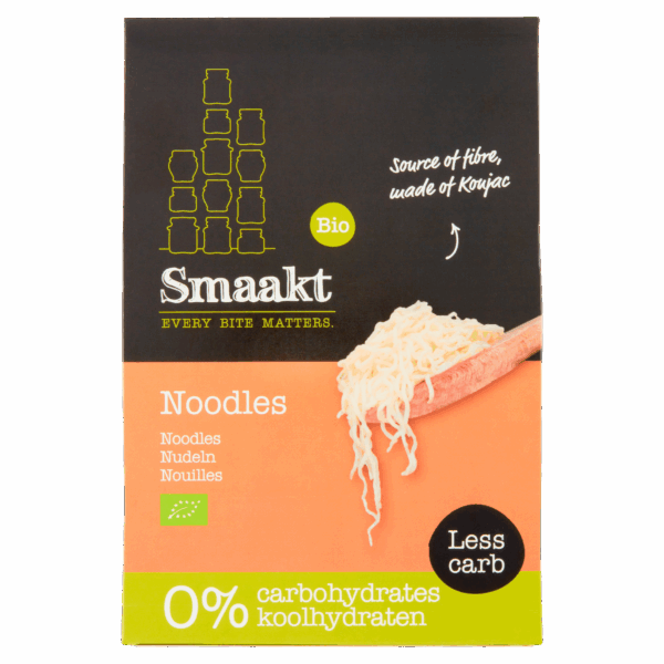 Smaakt Less Carb Konjac Noodles - Bio - PLUS