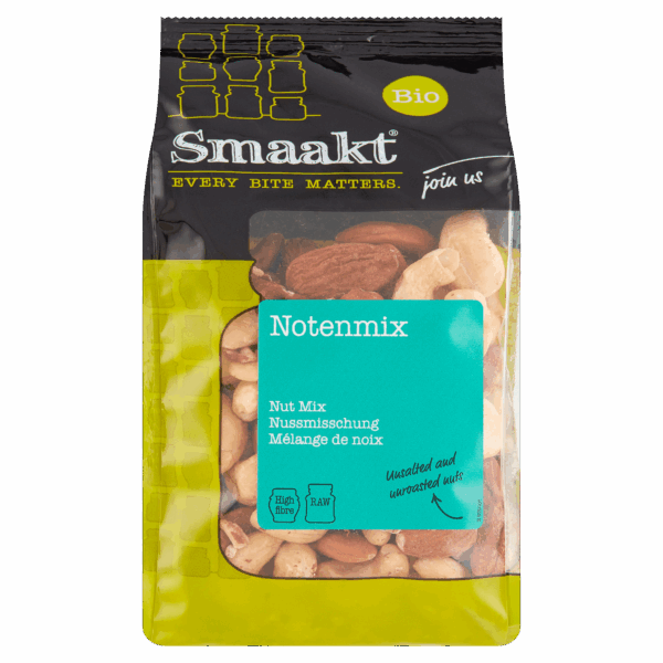 Smaakt Notenmix biologisch - PLUS