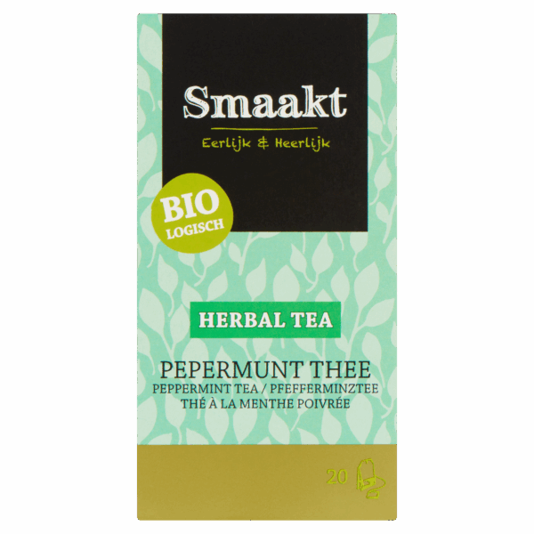 Smaakt Pepermuntthee bio - PLUS