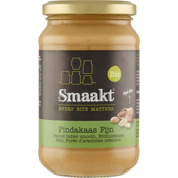 Smaakt Pindakaas Fijn Bio - Albert Heijn
