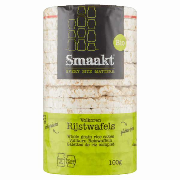 Smaakt Rijstwafels gezouten biologisch - PLUS