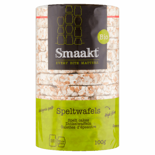 Smaakt Speltwafels biologisch - PLUS
