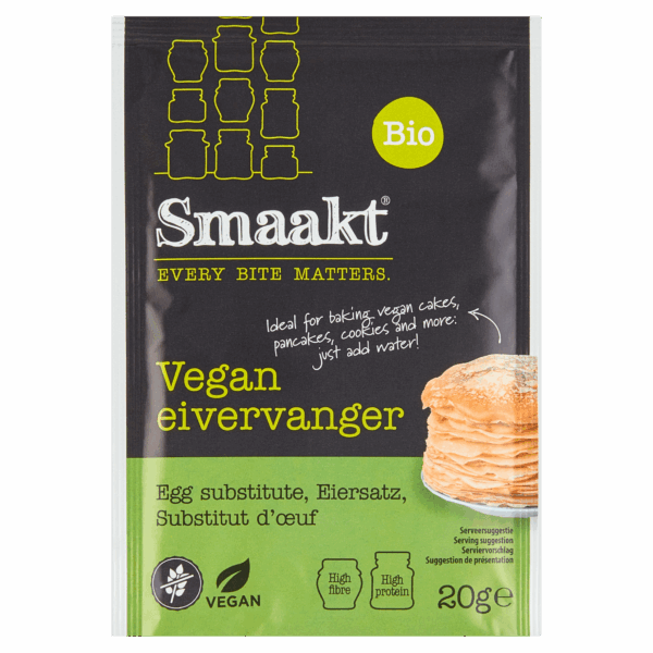 Smaakt Vegan eivervanger biologisch - PLUS