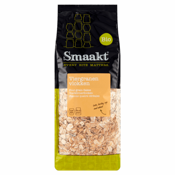 Smaakt Viergranenvlokken bio - PLUS