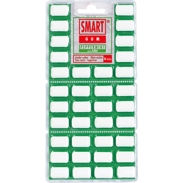 Smart Gum Pepermint met Xylitol 36 Stuks - JUMBO