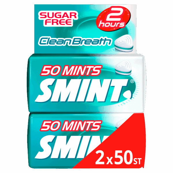 Smint XL Mints Clean Breath intense 2-pack - PLUS
