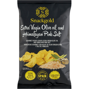 Snackgold Extra Virgin Olive Oil and Himalayan Pink Salt - JUMBO