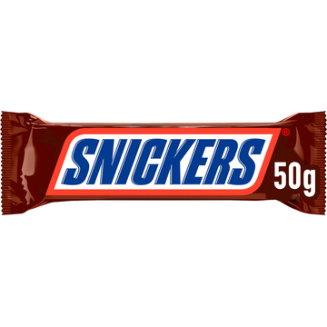 Snickers Melk Chocolade Karamel Noten Snack Single - JUMBO