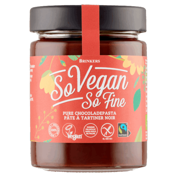 So Vegan So Fine Chocoladepasta puur bio - PLUS