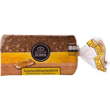 Soma Sonnenblumenbrot bruin rogge-tarwebrood - JUMBO