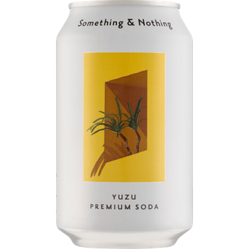 Something & Nothing Yuzu Premium Soda - JUMBO