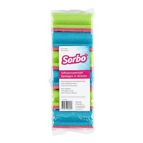 Sorbo Schuurspons Colour - PLUS