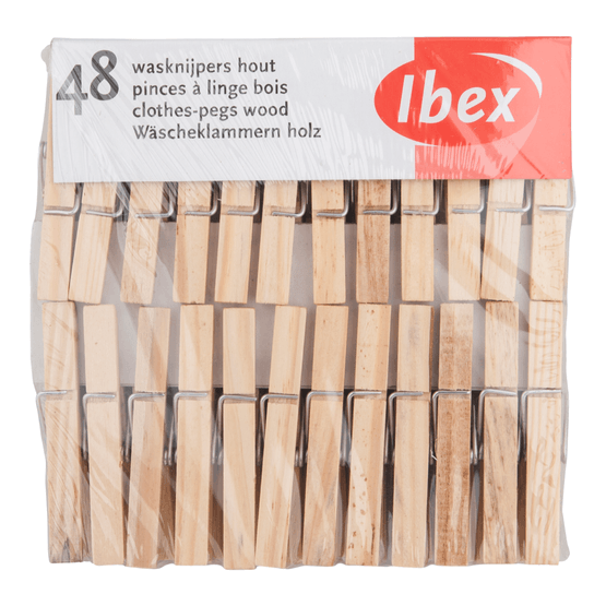 Sorbo Wasknijpers hout - Dirk