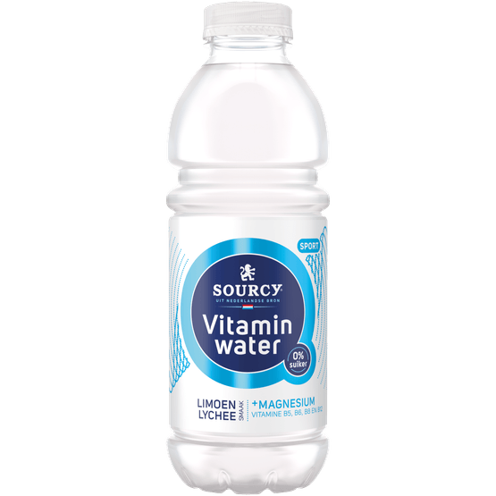 Sourcy Vitaminwater limoen-lychee - Dirk