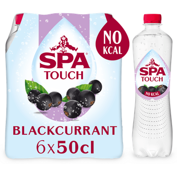 Spa TOUCH Bruisend Blackcurrant - JUMBO