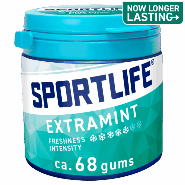 Sportlife Extramint Kauwgom Suikervrij - PLUS