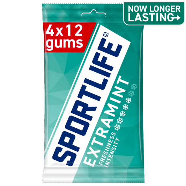 Sportlife Extramint Kauwgom Suikervrij - PLUS