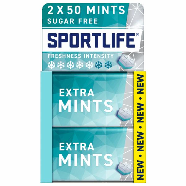 Sportlife Mints Extramint Suikervrij - PLUS