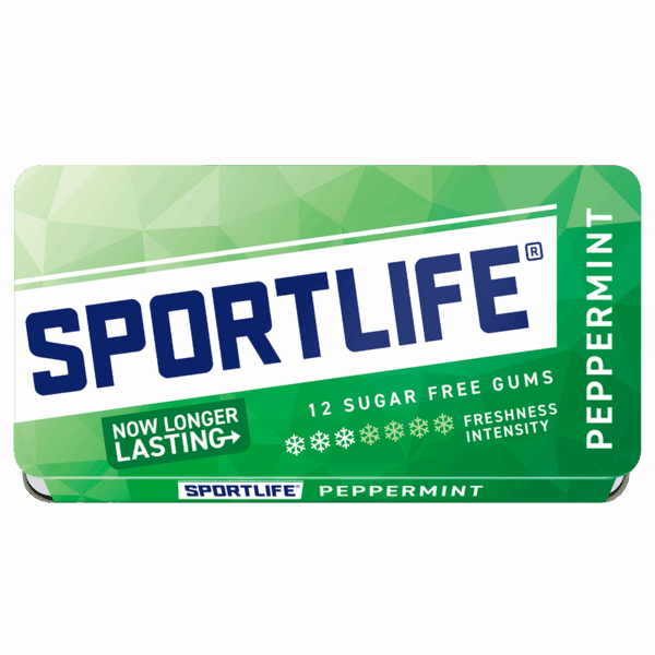 Sportlife Peppermint Kauwgom pakje - PLUS