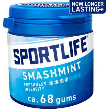 Sportlife Smashmint Suikervrije Kauwgom - JUMBO