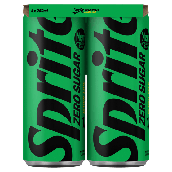 Sprite Refresh zero sugar 4x25cl - Dirk