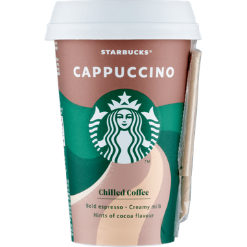 Starbucks Chilled Coffee Cappuccino ijskoffie 220ml - JUMBO
